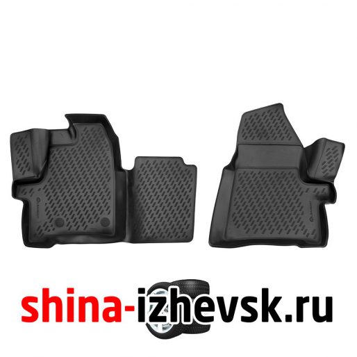 Коврик Autofamily коврики 3D в салон для FORD Tourneo Custom (1+1 для SEATs), 2013-  , 2 шт. ) в Ижевске
